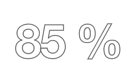 85%